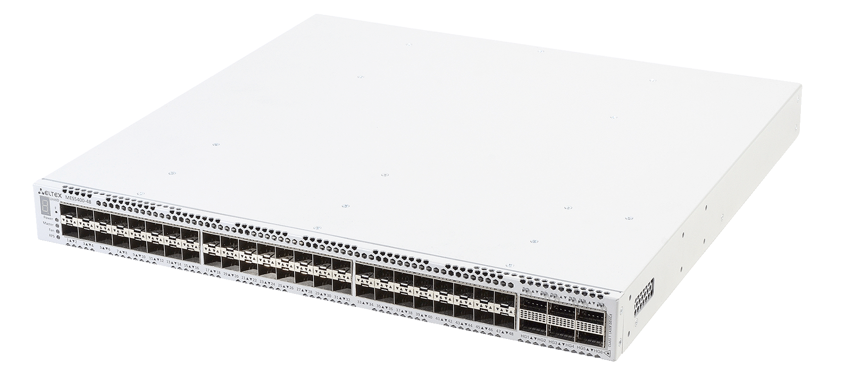 Ethernet-коммутатор MES5400-48, 48x1G/10G SFP+ + 6x40G/100G QSFP+, L3, dual PSU